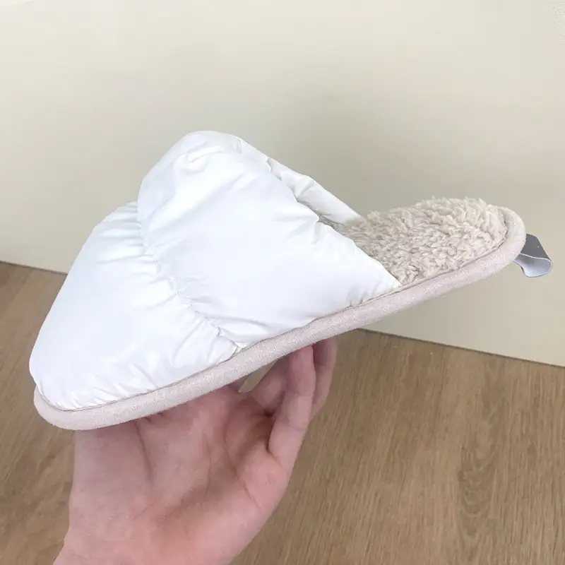 Cute White DIY Slippers for Women
