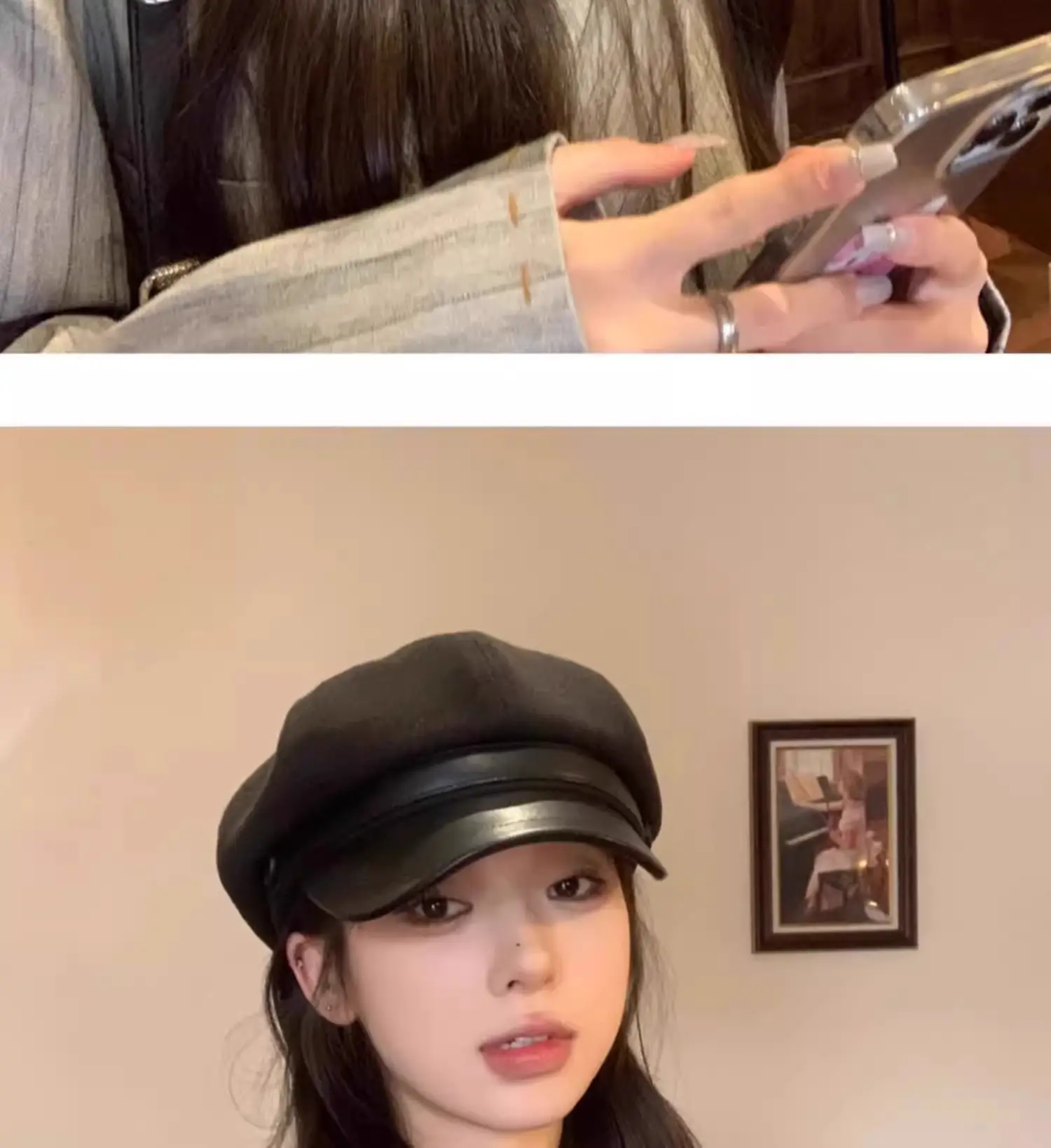 Women British Retro Beret Octagonal Cap 2026 — feature 6