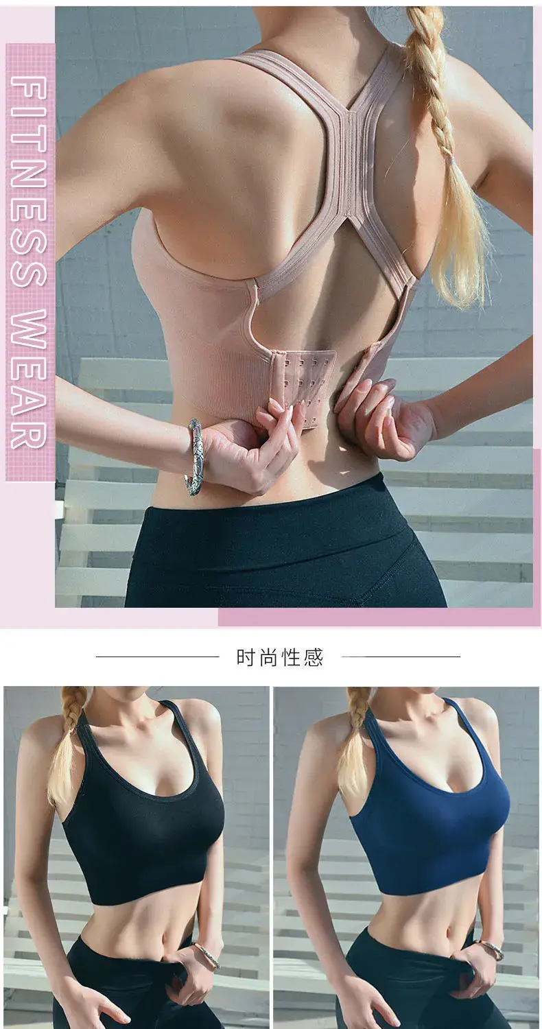 Cross-back Sports Bra for Plus Size Women — feature 3