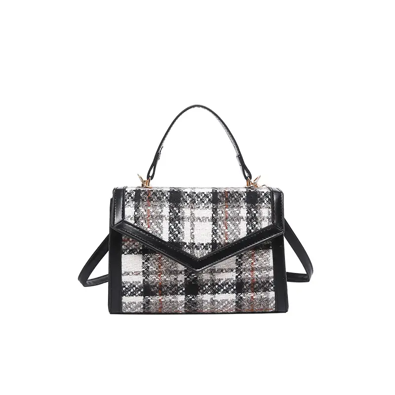 Small Square Plaid Crossbody Bag for Women 2024 - Image 10