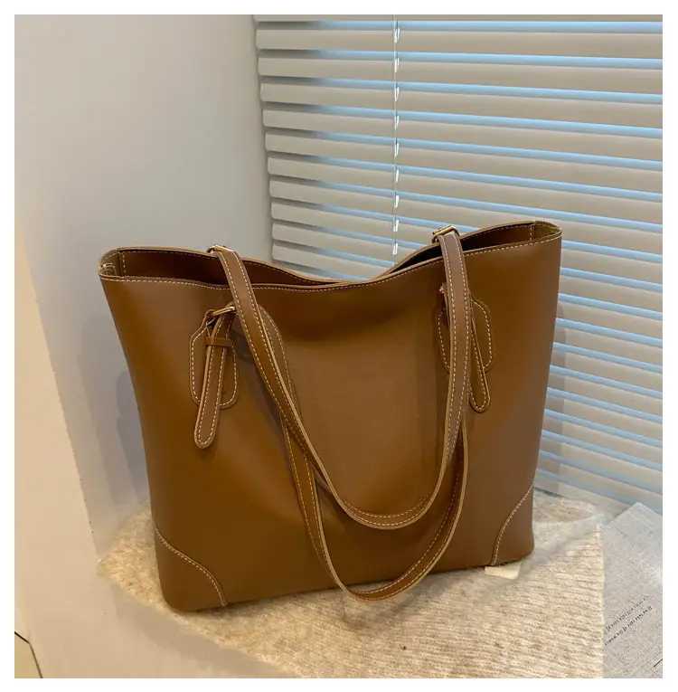 Beige Large Capacity Women's Tote Bag 2024