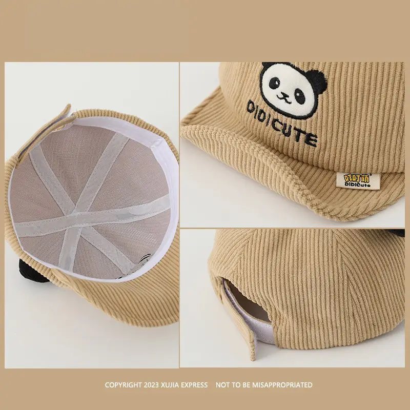 Baby Panda Beanie Cap for Boys Spring Autumn Winter - Image 8