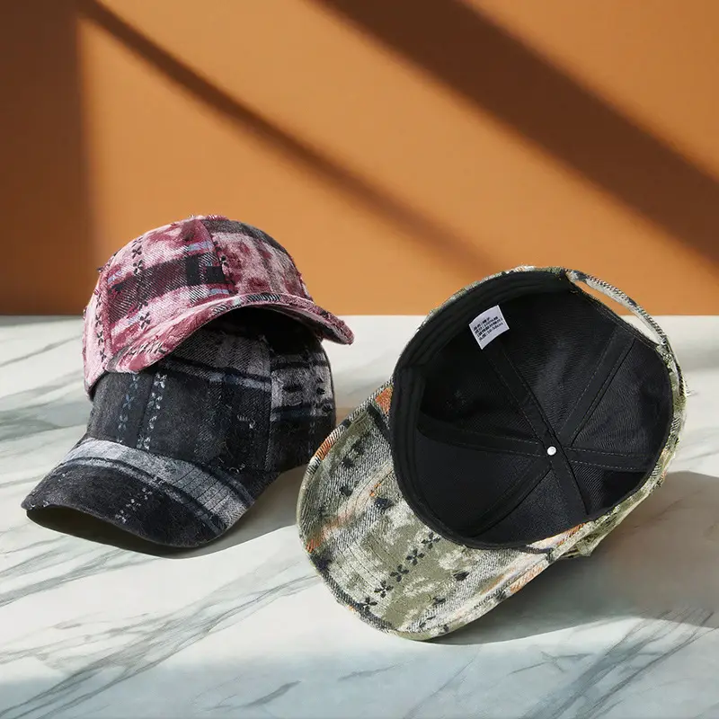 New Spring & Fall Plaid Suede Baseball Cap for Women - Image 7