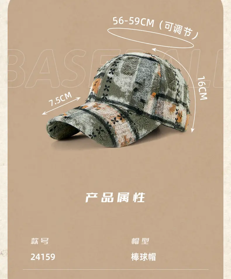 New Spring & Fall Plaid Suede Baseball Cap for Women — feature 28