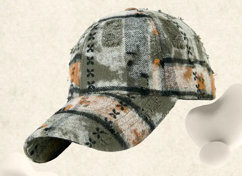 New Spring & Fall Plaid Suede Baseball Cap for Women — feature 9
