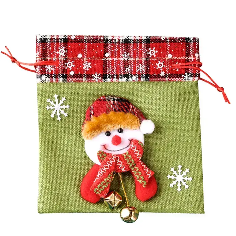 Christmas Eve Hand Gift Bag with Moose Design
