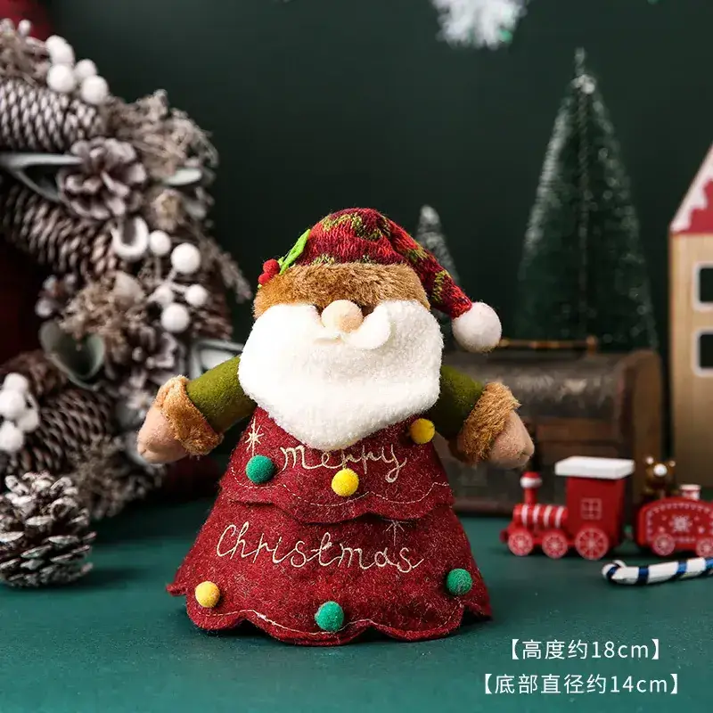 Christmas Eve Hand Gift Bag with Moose Design