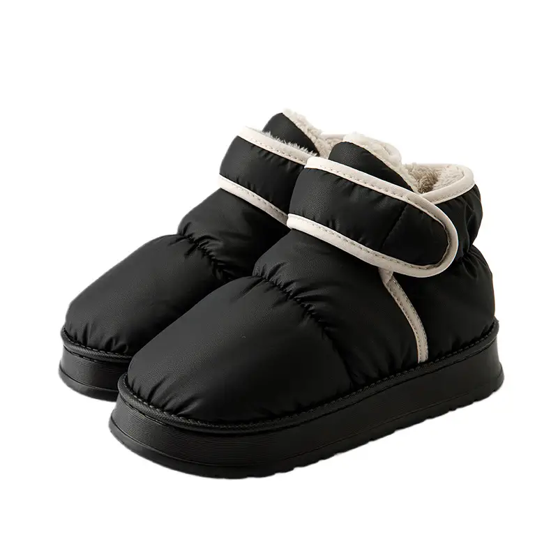 Outfit Snow Boots Women's 2024 Winter New Arrival fleece-lined Thickened Fashionable All-Match Waterproof Non-Slip Cotton-Padded Shoes Women