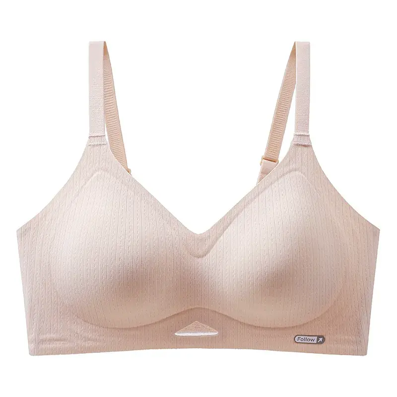 Traceless Non-Steel Ring Soft Support Bra for Small Chest - Image 2
