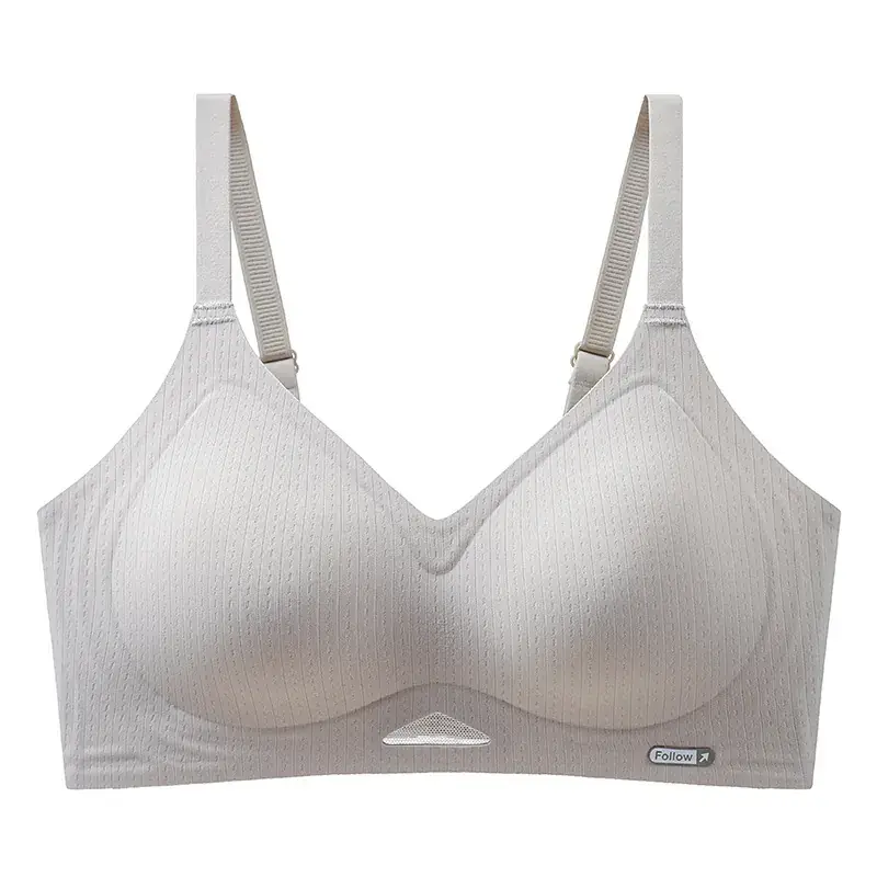 Traceless Non-Steel Ring Soft Support Bra for Small Chest - Image 3