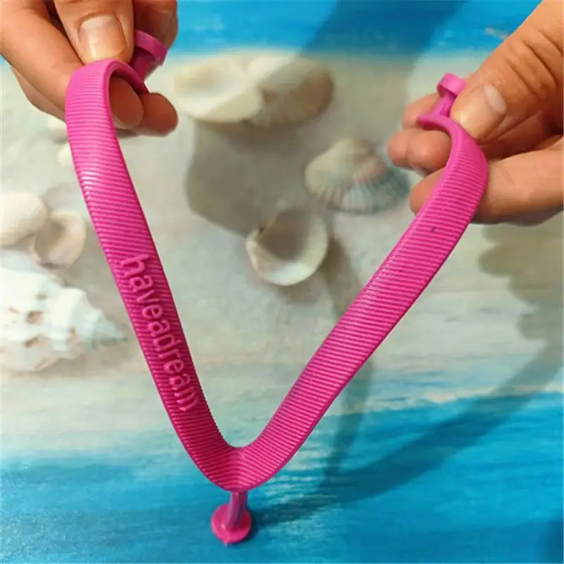 Rubber Three-Point Slippers Strap Replacement for Men Women