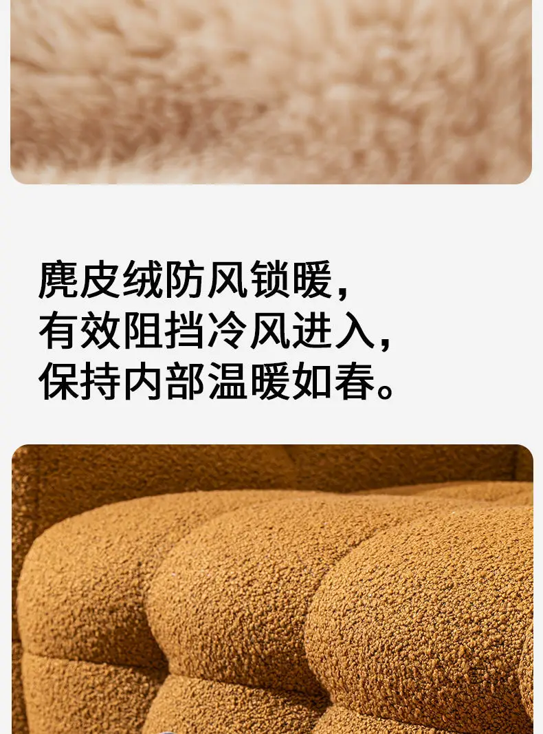 Women Pink Plush Winter Slippers Non-Slip Fleece Lined — feature 9