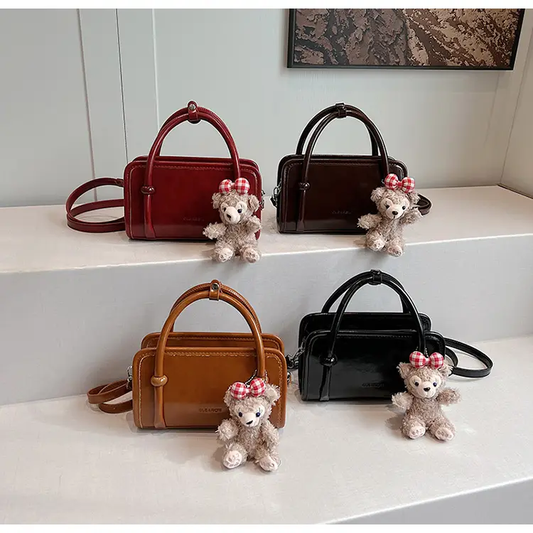 Women's Red Korean Style Shoulder Bag 2024 Winter — feature 24