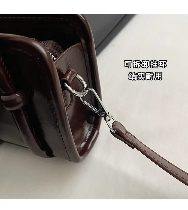 Women's Red Korean Style Shoulder Bag 2024 Winter — feature 4