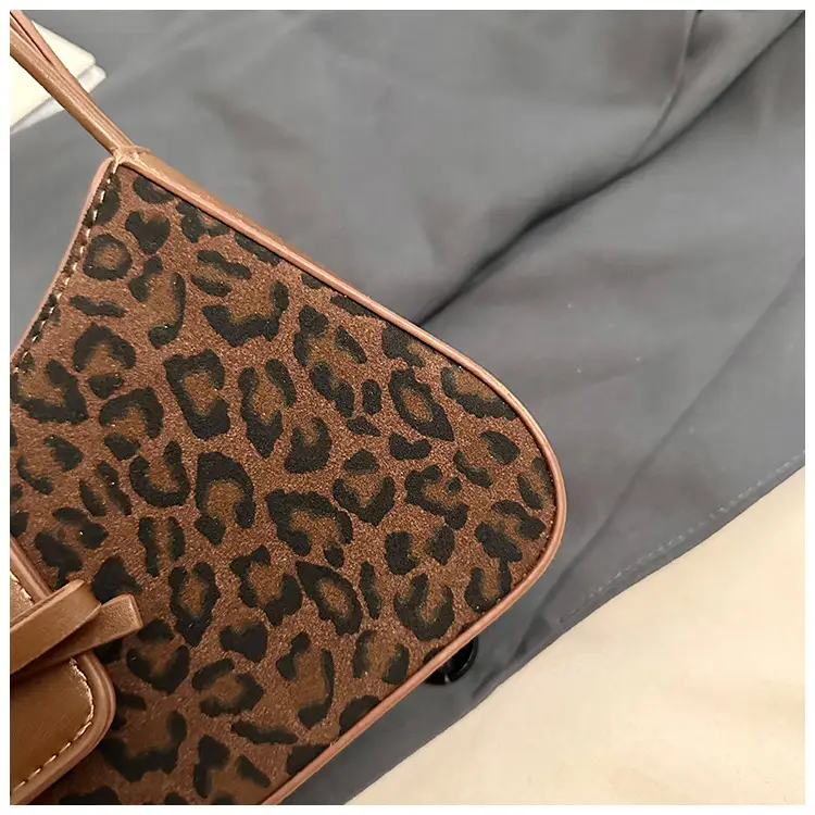 Leopard Print One Shoulder Satchel Bag for Women — feature 5
