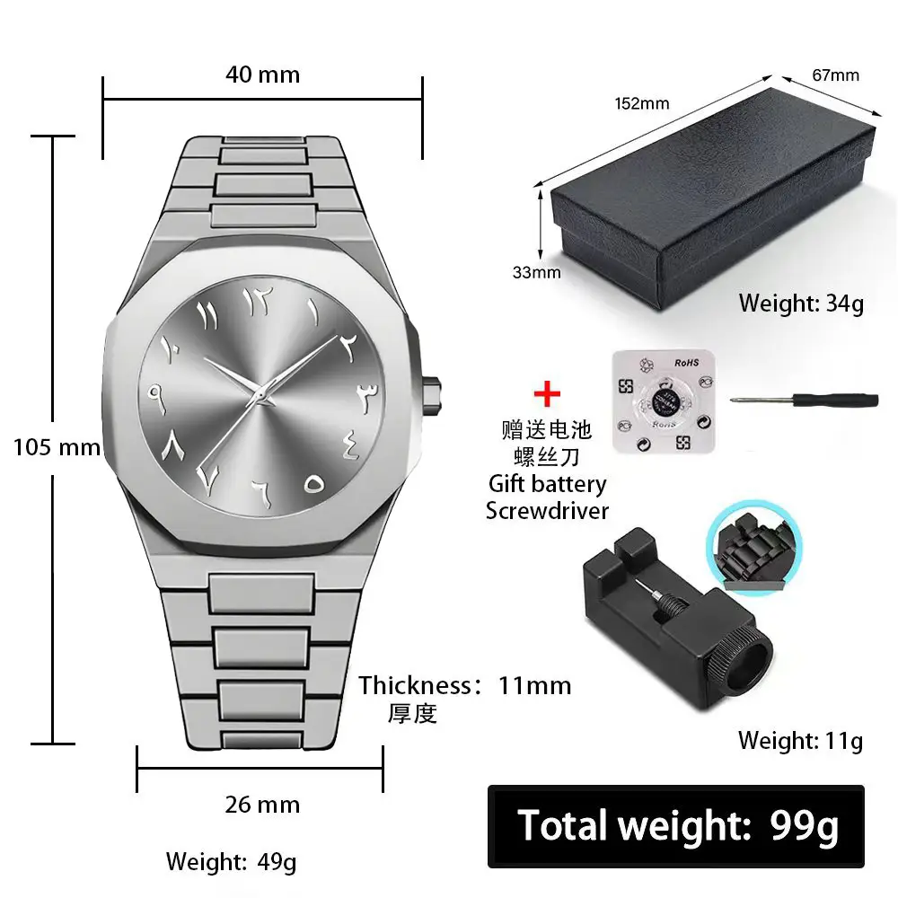 2026 Watches for Men, High-End Waterproof Women's Watches, Popular in Southeast Asia and the Middle East, Plastic Men's Quartz Watches Wholesale - Image 35