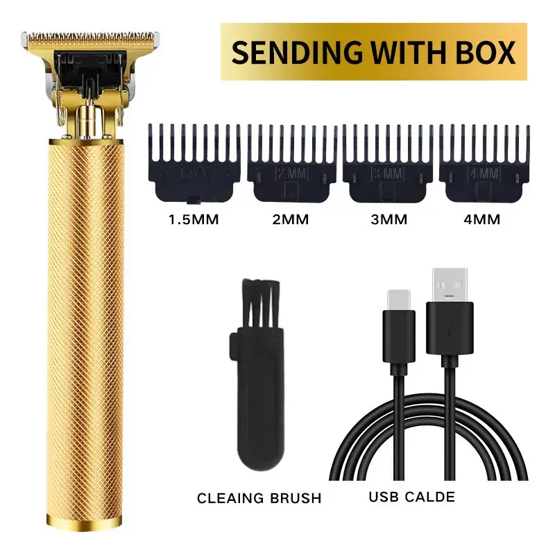 Cross-border Hair Clipper with 4MM Blades & Cleaning Brush - Image 11