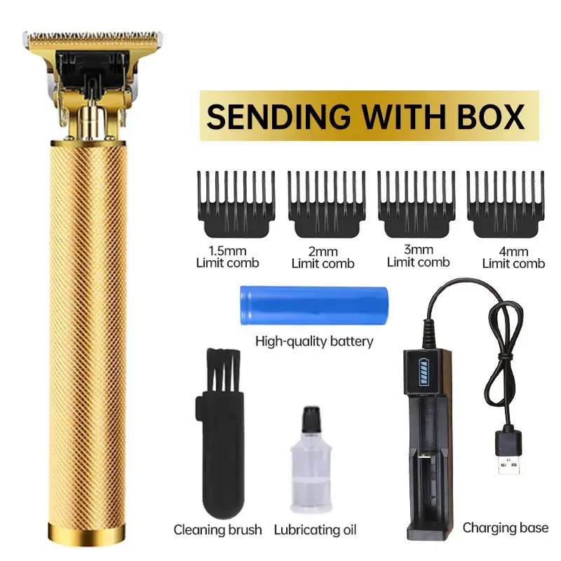 Cross-border Hair Clipper with 4MM Blades & Cleaning Brush - Image 13