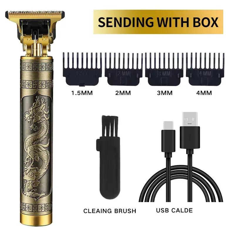 Cross-border Hair Clipper with 4MM Blades & Cleaning Brush - Image 15