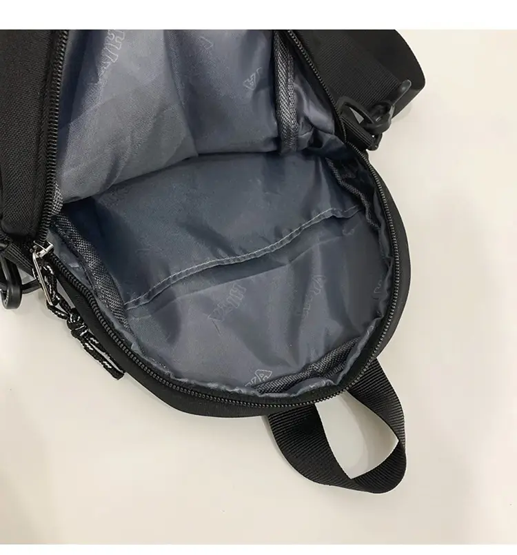 Women's Grey Drawstring Water Cup Backpack with Patches — feature 42