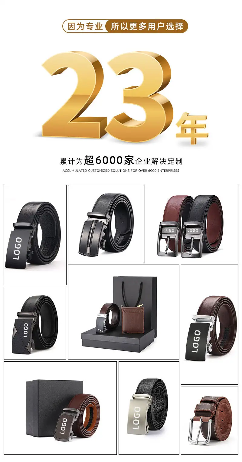 White Genuine Leather Pin Buckle Belt for Women — feature 8