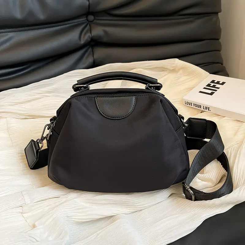 Women's Nylon Shoulder Bag Brown 2024 New Arrival - Image 5