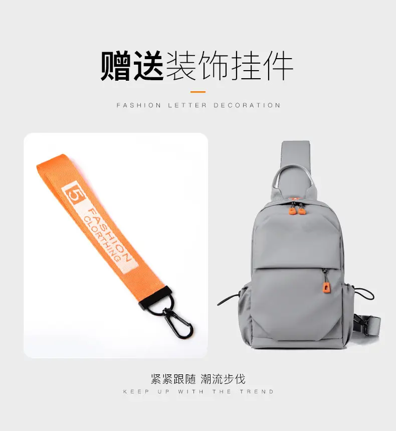 Men's Crossbody Backpack Waterproof Outdoor Sports Bag — feature 13