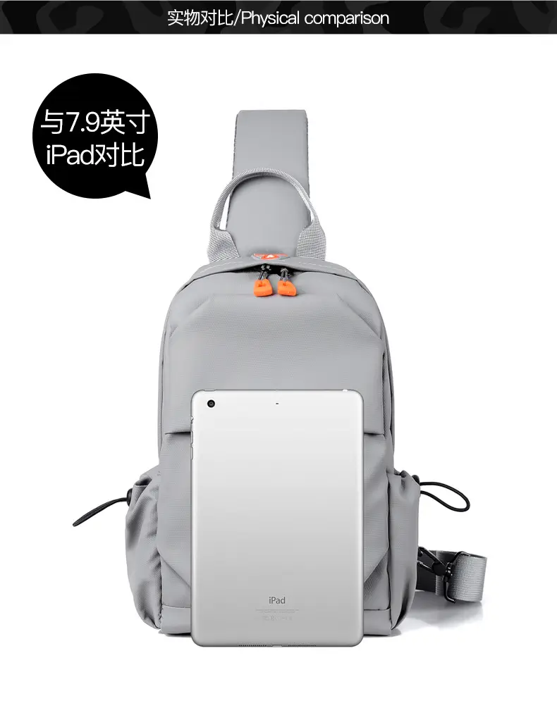 Men's Crossbody Backpack Waterproof Outdoor Sports Bag — feature 24