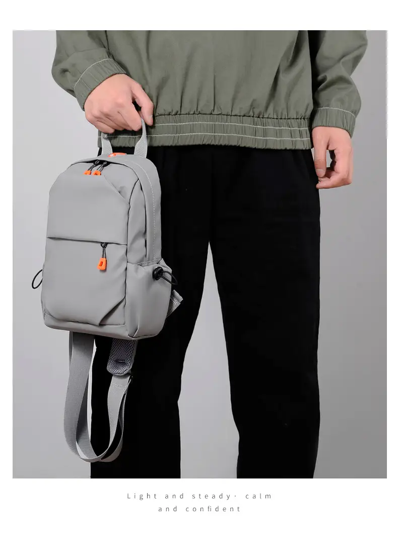 Men's Crossbody Backpack Waterproof Outdoor Sports Bag — feature 29