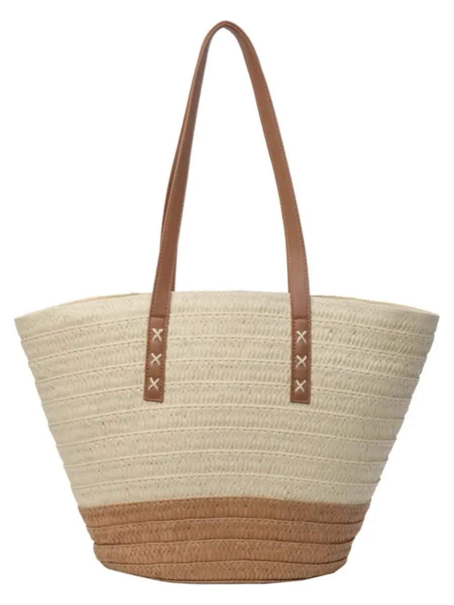 Women Straw Tote Bag High-End Handwoven Large Capacity