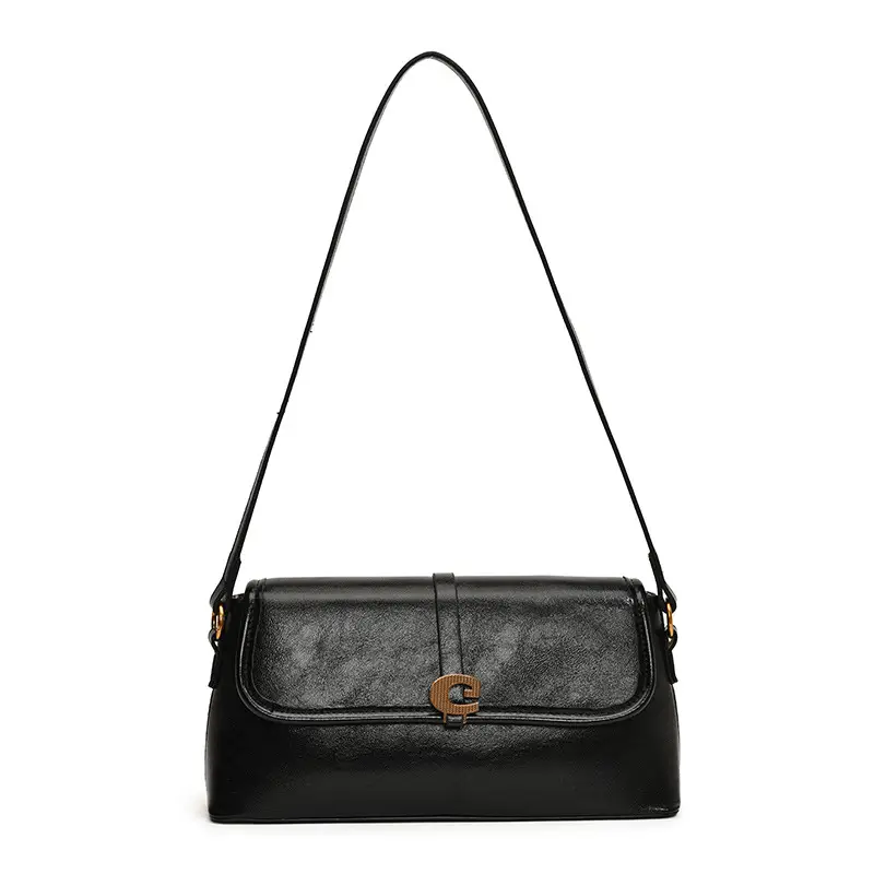 Soft Leather Square Bag for Women Brown Shoulder Crossbody