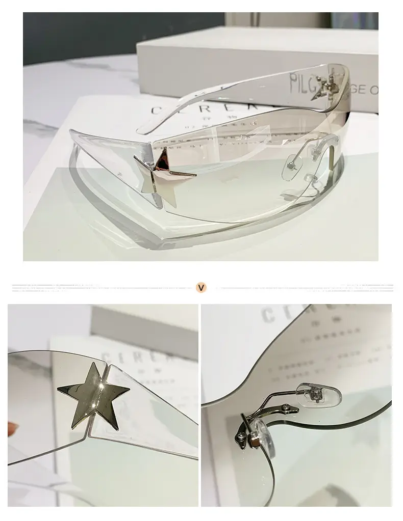 Five-Star Frameless Sunglasses for Women — feature 4