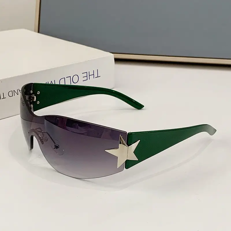 Five-Star Frameless Sunglasses for Women - Image 6