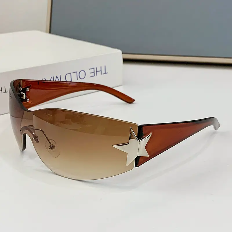 Five-Star Frameless Sunglasses for Women - Image 8