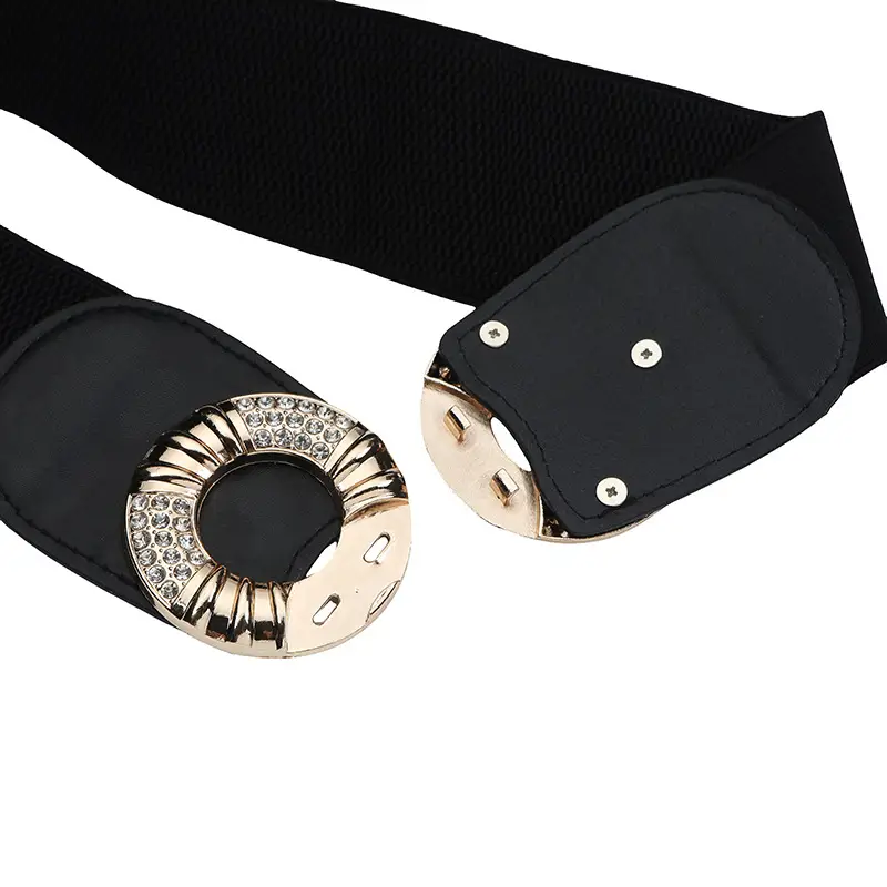 White Diamond Hanging Buckle Belt for Women — feature 42