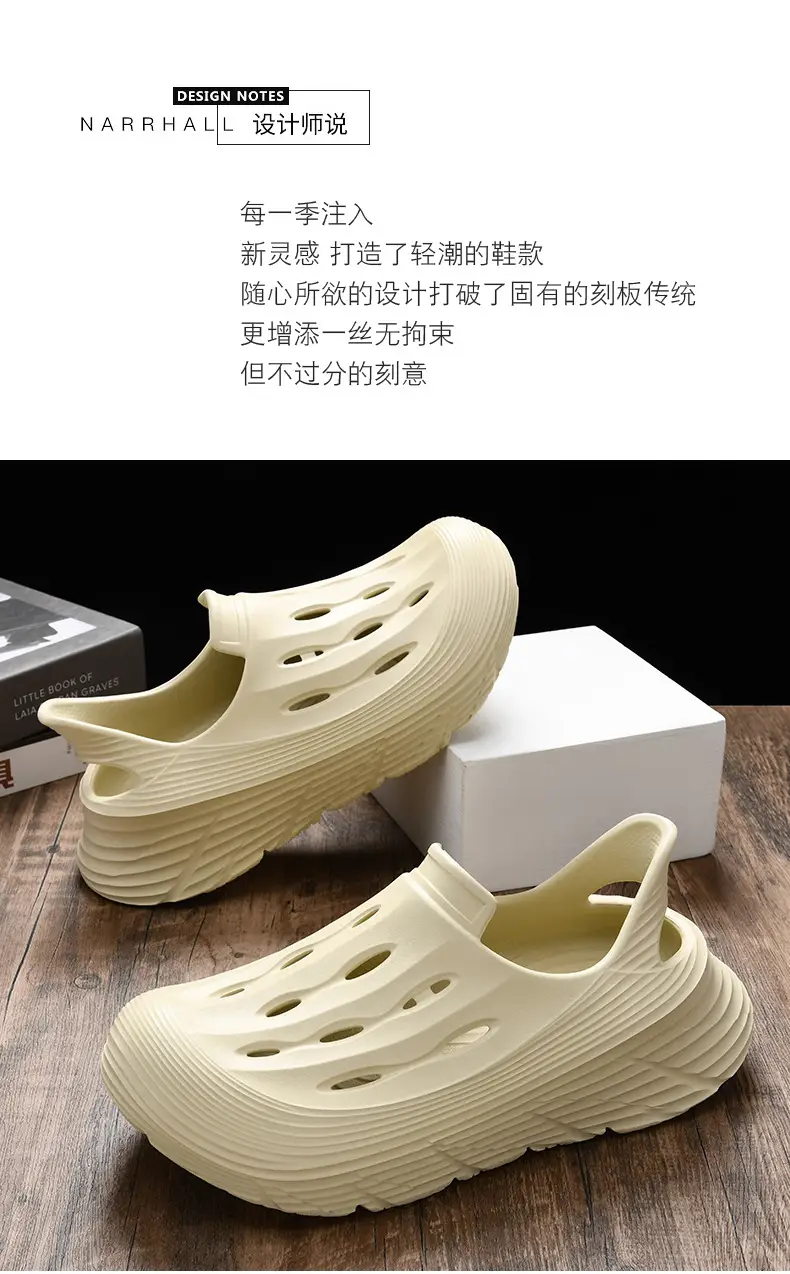 Women's Thick Sandals Non-Slip Breathable Heel Slippers — feature 2