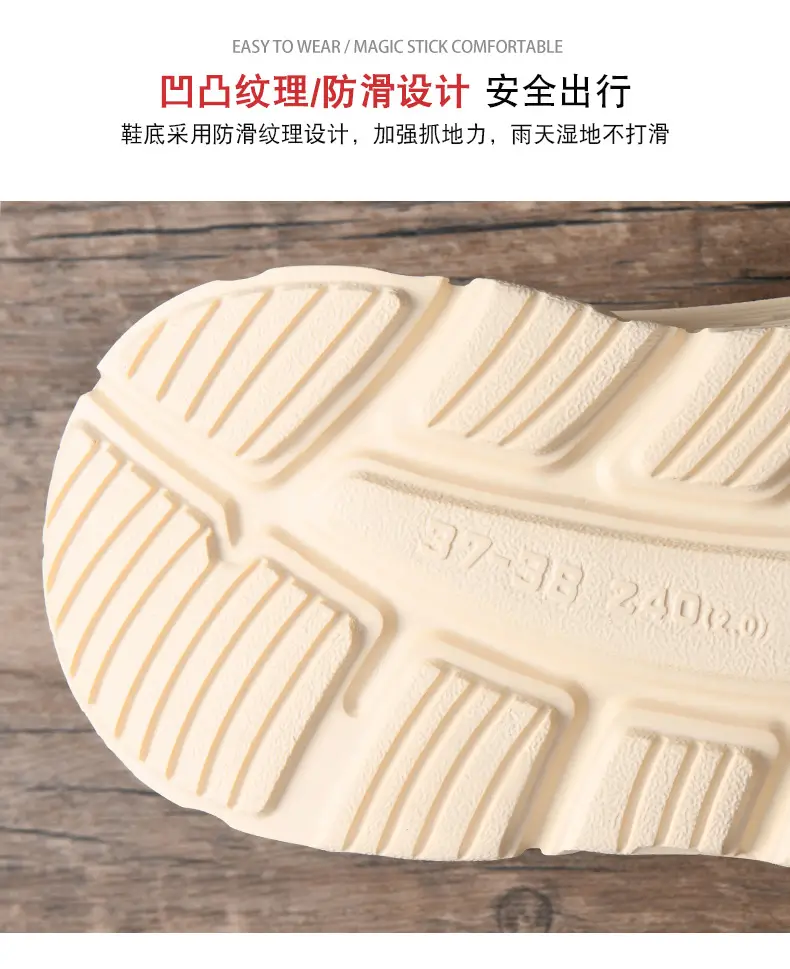 Women's Thick Sandals Non-Slip Breathable Heel Slippers — feature 6