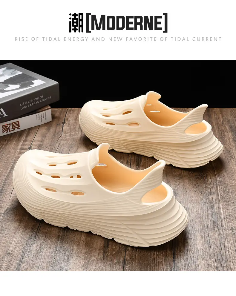 Women's Thick Sandals Non-Slip Breathable Heel Slippers — feature 7