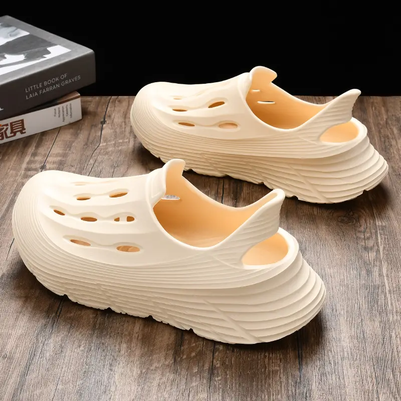 Women's Thick Sandals Non-Slip Breathable Heel Slippers