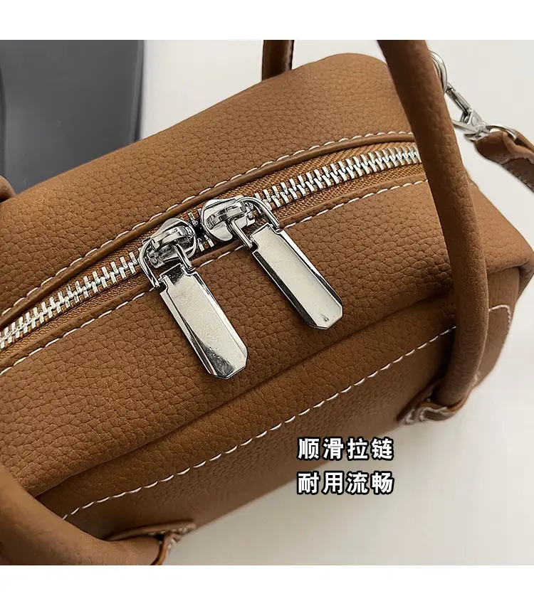 Women's 2025 Winter Casual Shell Shoulder Bag Brown — feature 10