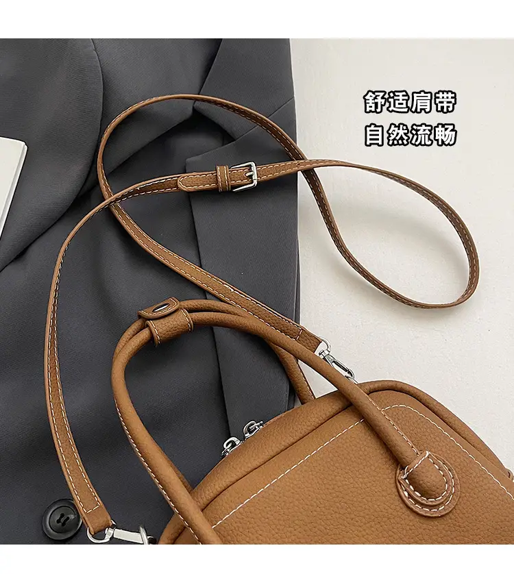 Women's 2025 Winter Casual Shell Shoulder Bag Brown — feature 5