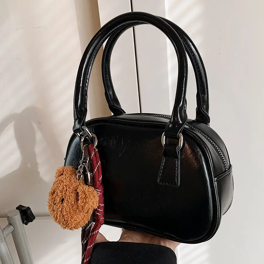 Retro Red Shoulder Bag for Women 2024 Casual Trend - Image 5