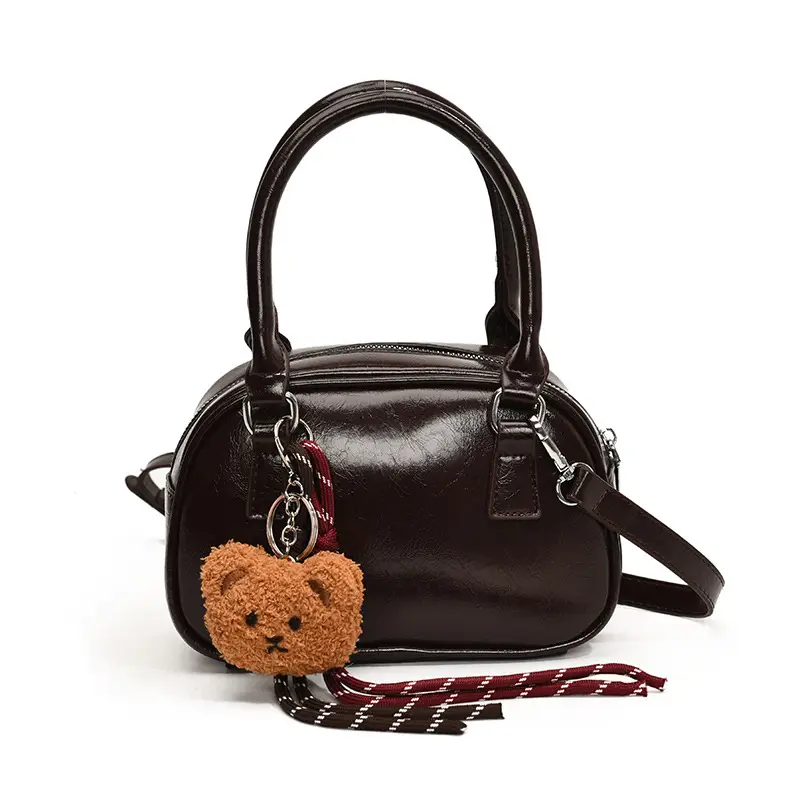 Retro Red Shoulder Bag for Women 2024 Casual Trend - Image 9