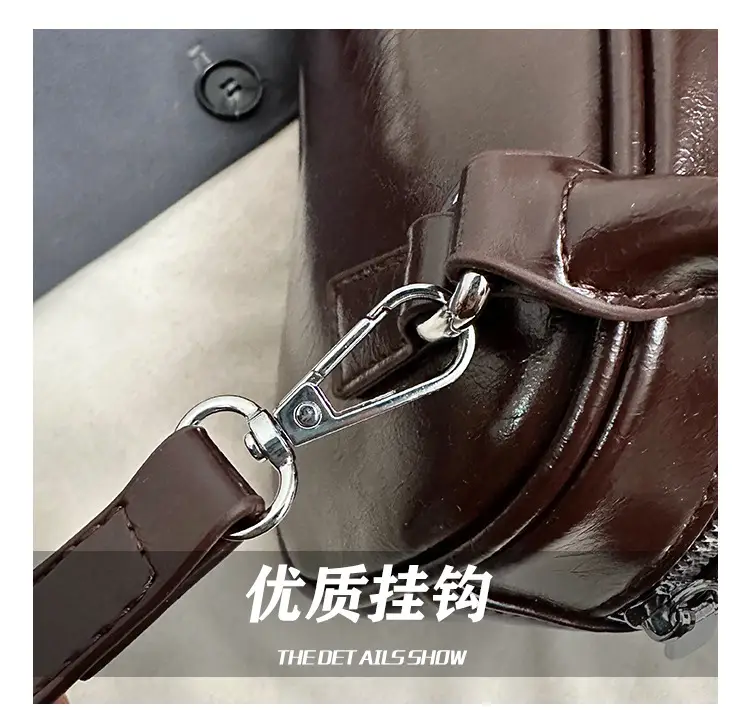 Retro Red Shoulder Bag for Women 2024 Casual Trend — feature 13