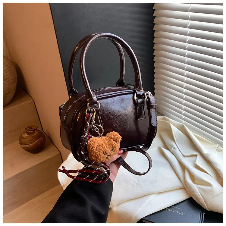 Retro Red Shoulder Bag for Women 2024 Casual Trend — feature 21