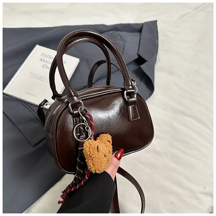 Retro Red Shoulder Bag for Women 2024 Casual Trend — feature 22