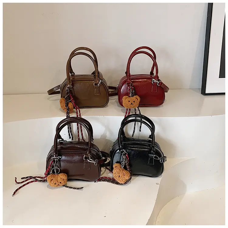 Retro Red Shoulder Bag for Women 2024 Casual Trend — feature 26