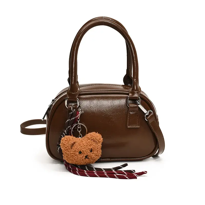 Retro Red Shoulder Bag for Women 2024 Casual Trend - Image 4