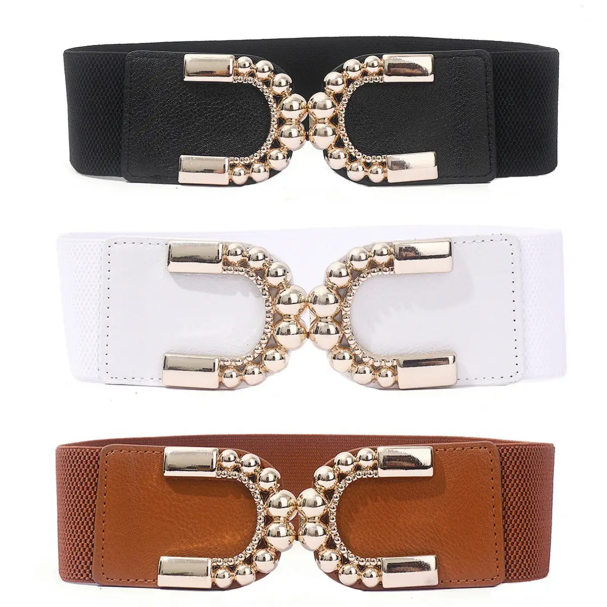 Vintage Double C Buckle Belt for Women — feature 4
