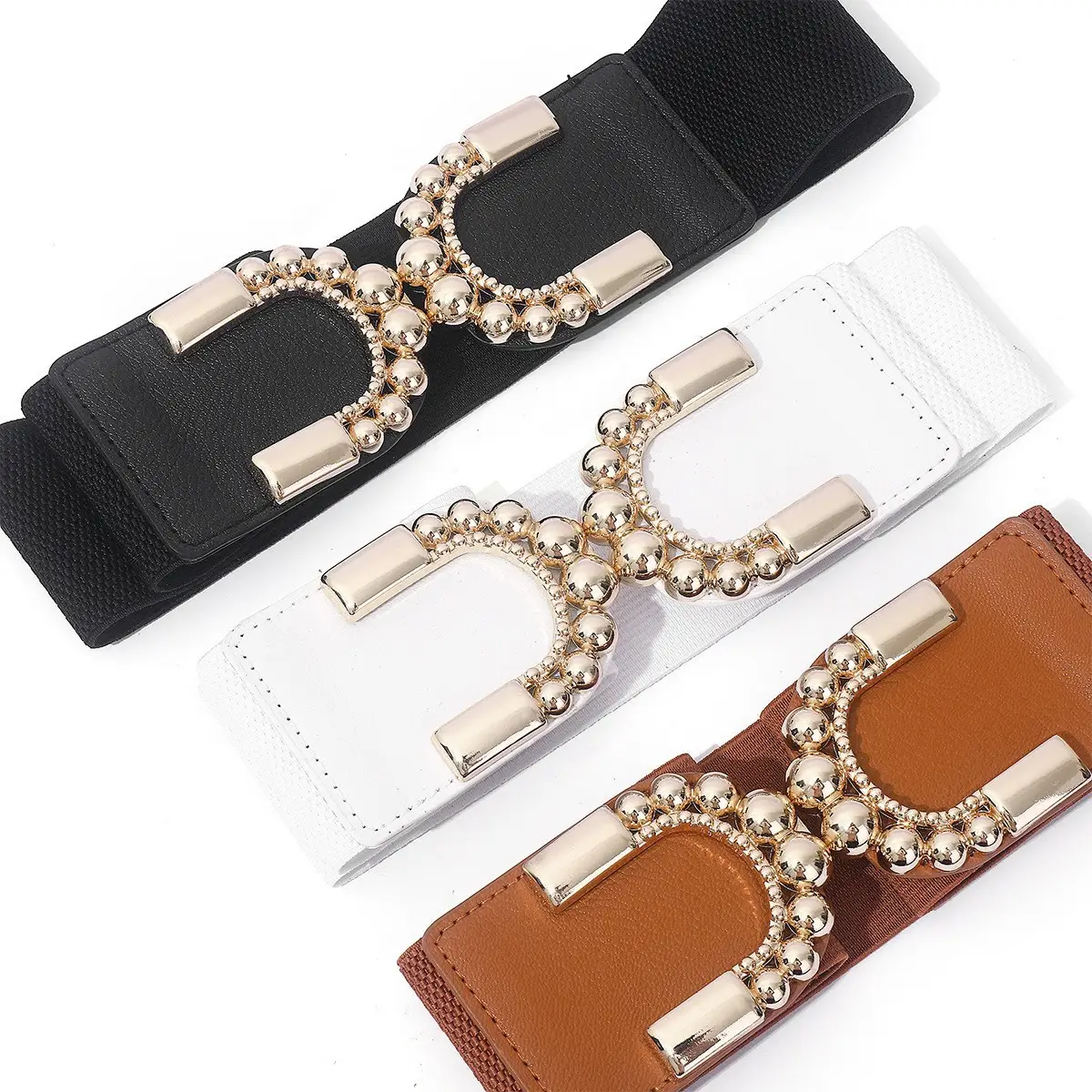 Vintage Double C Buckle Belt for Women — feature 5